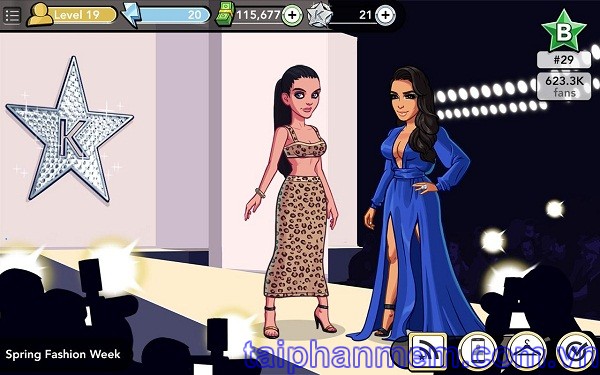 Game cuộc sống của Kim Kardashian cho Android